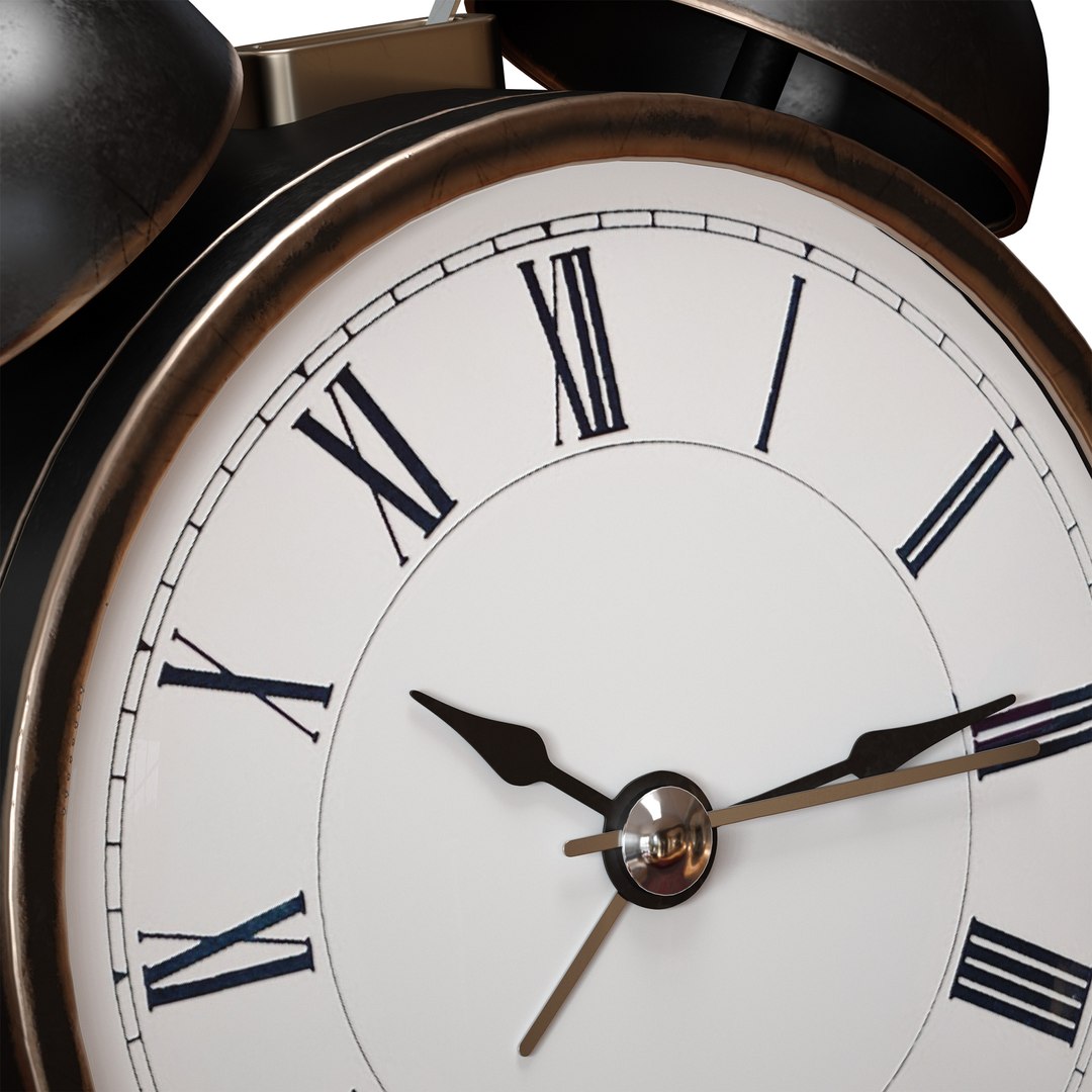 Old antique alarm clock 3D model https://p.turbosquid.com/ts-thumb/HK/QMZwj3/Mt/c0016/jpg/1697870106/1920x1080/fit_q87/23487d68eeb42f06e29a7be10a8424c51c245ed7/c0016.jpg