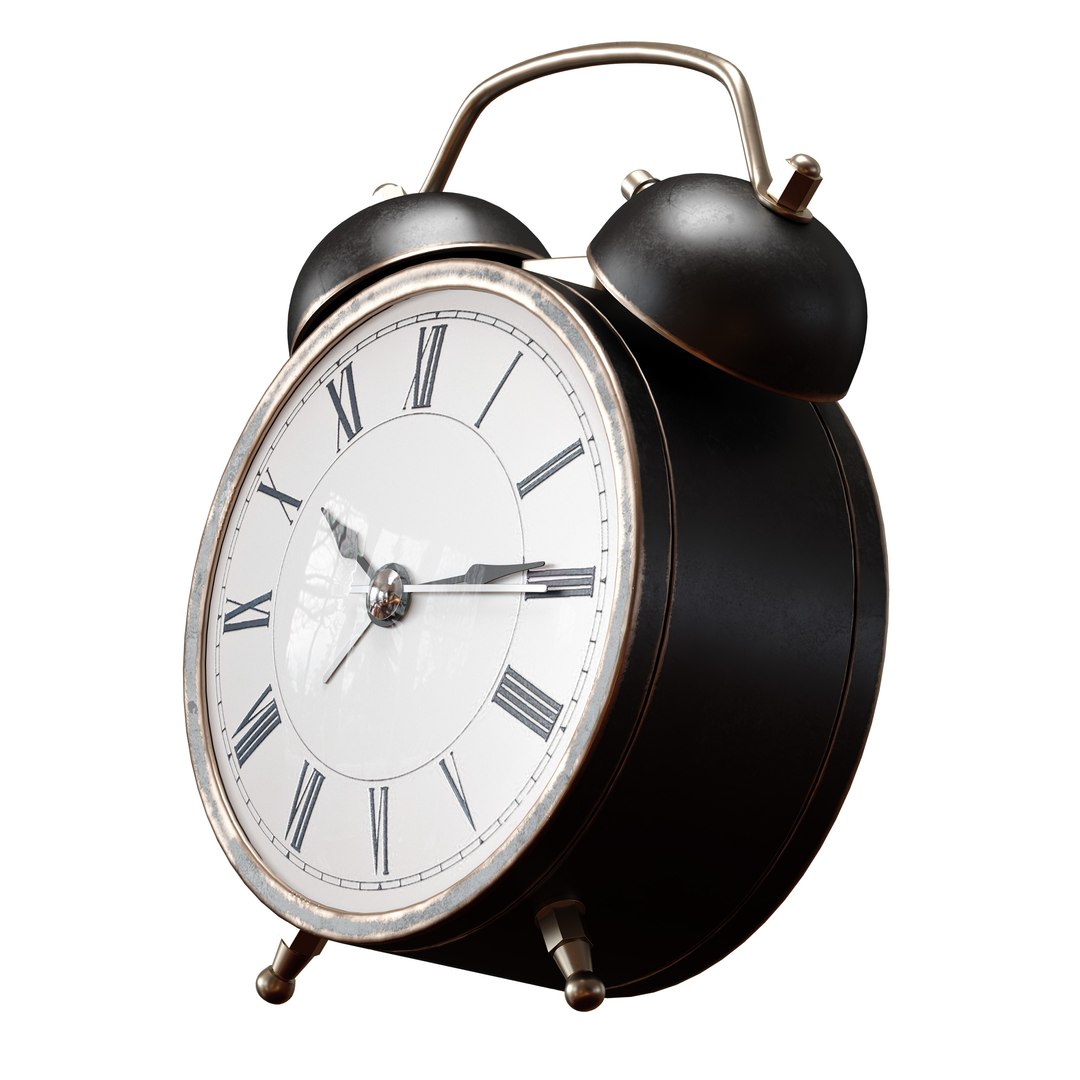 Old antique alarm clock 3D model https://p.turbosquid.com/ts-thumb/HK/QMZwj3/hy/c0009/jpg/1697870103/1920x1080/fit_q87/f4267b79a7e7474cb8c6fb2a5ed9e64ee8d44090/c0009.jpg