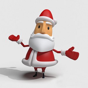 Cartoon Santa Claus