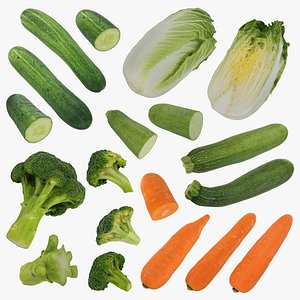 Vegetable Collection 3D model