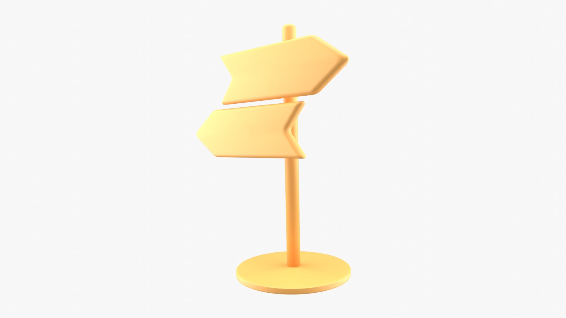 Direction Board 3D Model - TurboSquid 2297828