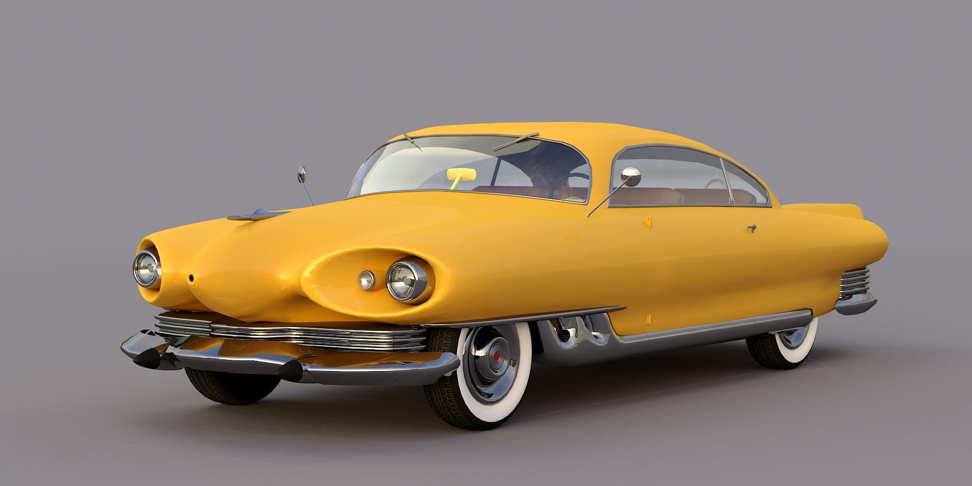 Retro Car Model - TurboSquid 1561499