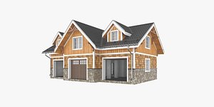 Timber garage