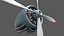 aircraft engine 3D model