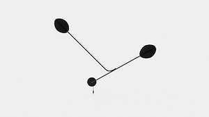Modern Black Dual Arm Wall Sconce