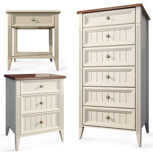 3D Dresser nightstand Margaret by Lazurit