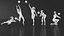 Volleyball Frau 48 Figuren Set 01