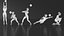 Volleyball Frau 48 Figuren Set 01