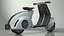 Concept Scooter Elettrico Vespa 98 Blu