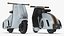 Concept Scooter Elettrico Vespa 98 Blu