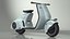 Concept Scooter Elettrico Vespa 98 Blu