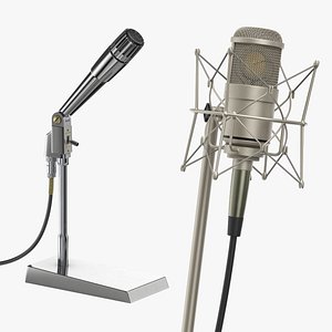 2 Microphones Set