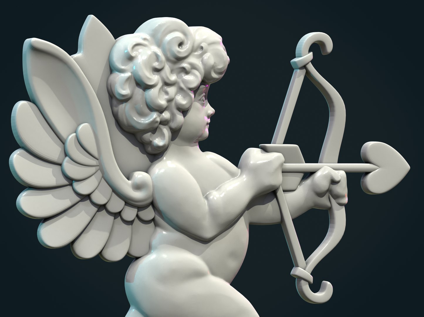 Cupid Model - TurboSquid 1970311