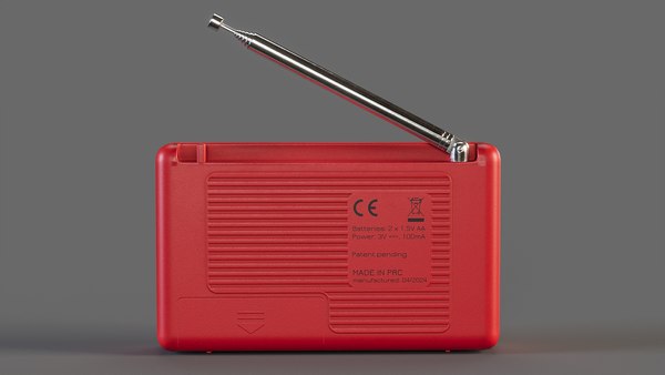modelo 3d Radio portátil básica PBR - TurboSquid 2214363