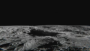 Moon Surface Landscape model