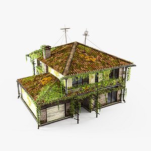 abandoned cottage 3D model