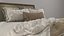 Bett im Vintage-Landhausstil