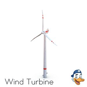 wind turbine 3D model