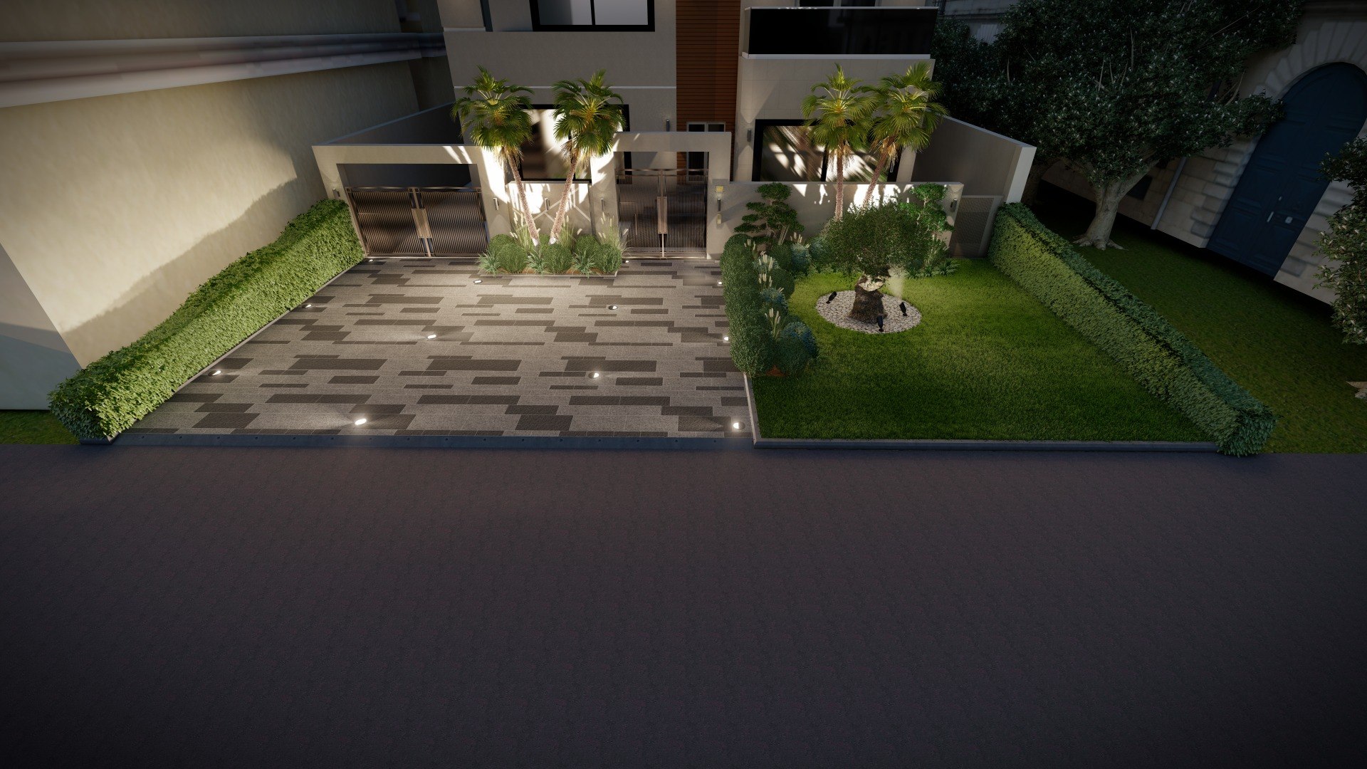 Garden Model - TurboSquid 2340759