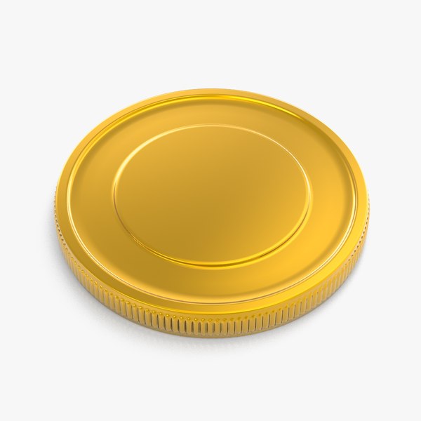 3D 3D Coin Gold
