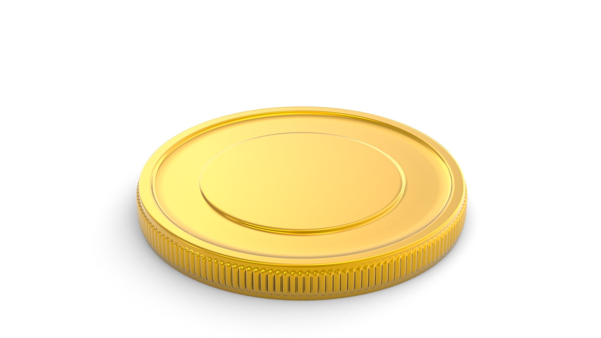 3D 3D Coin Gold - TurboSquid 1881551