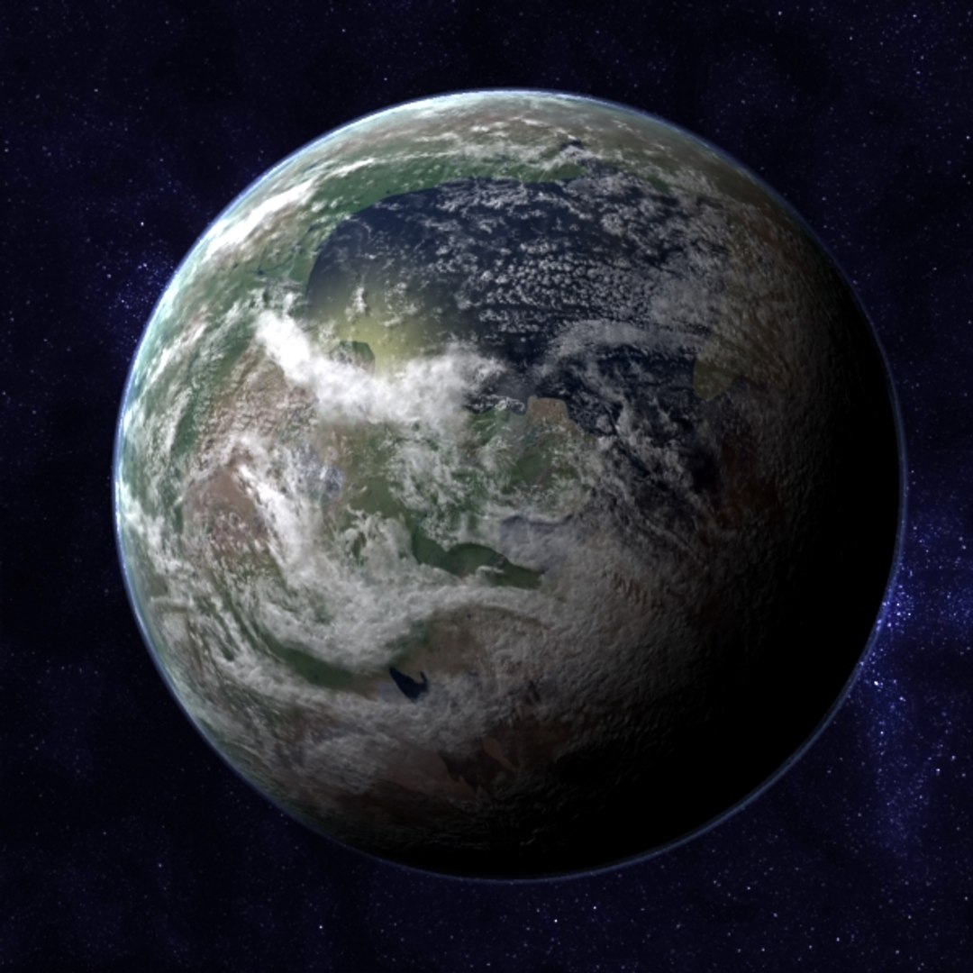 Pangea Proxima Future Earth 3d Max