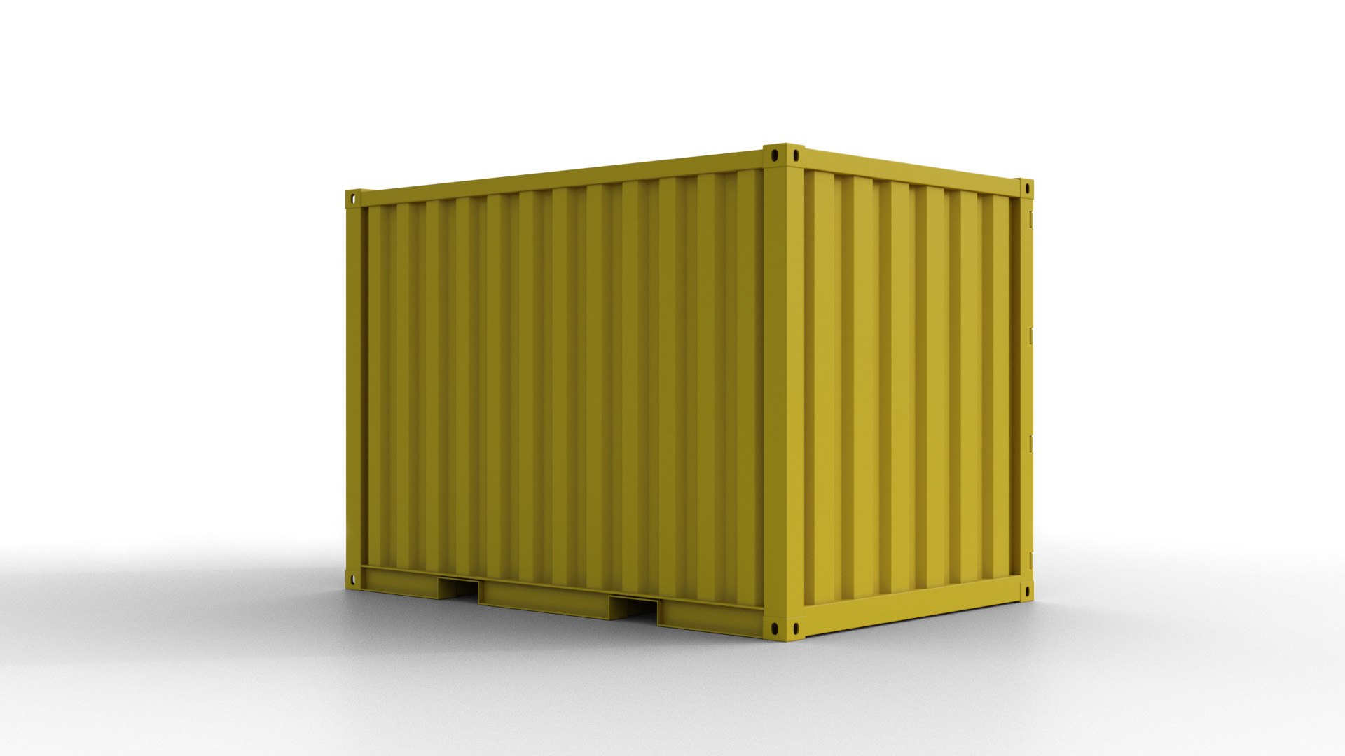 12ft Container 3D Model - TurboSquid 1566902