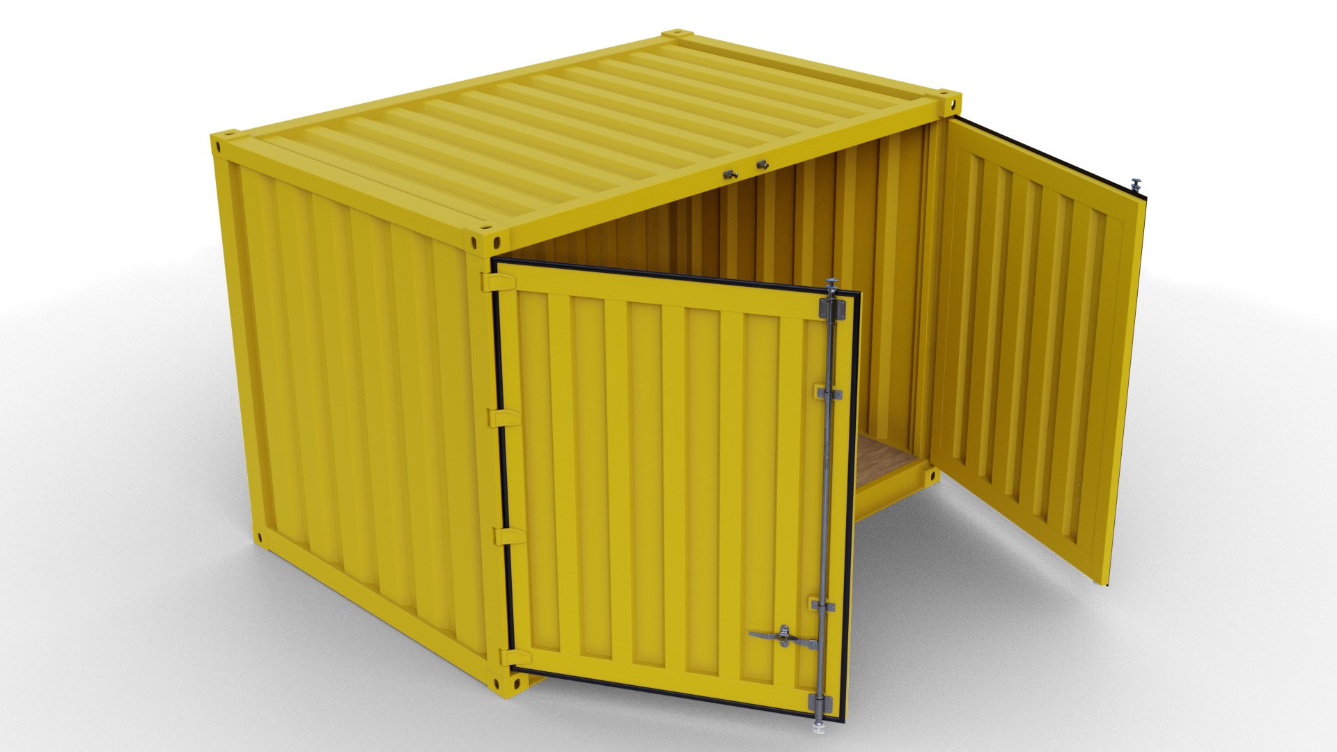 12ft Container 3D Model - TurboSquid 1566902