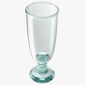 Clear Glass Flower Vase