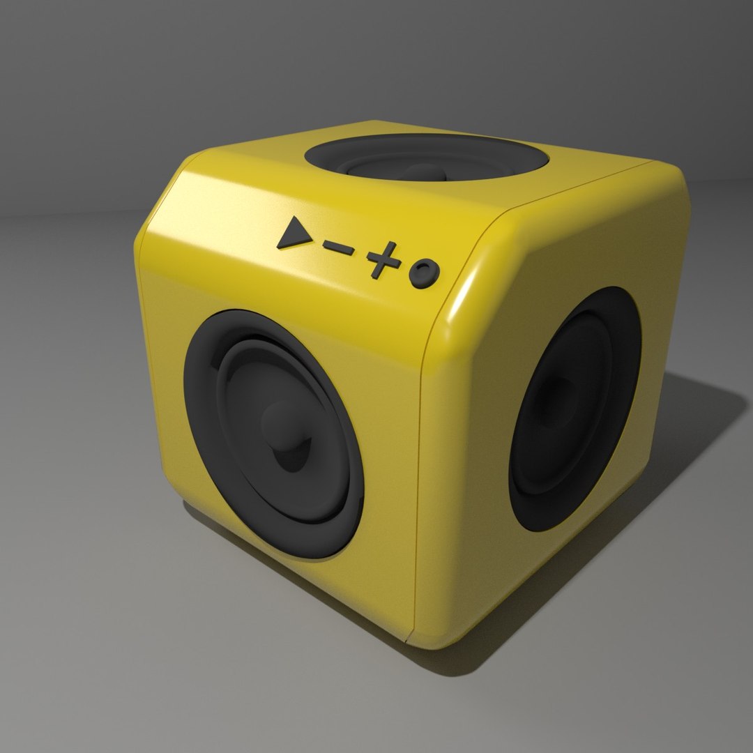 3D Music Cube Model | 1147055 | TurboSquid