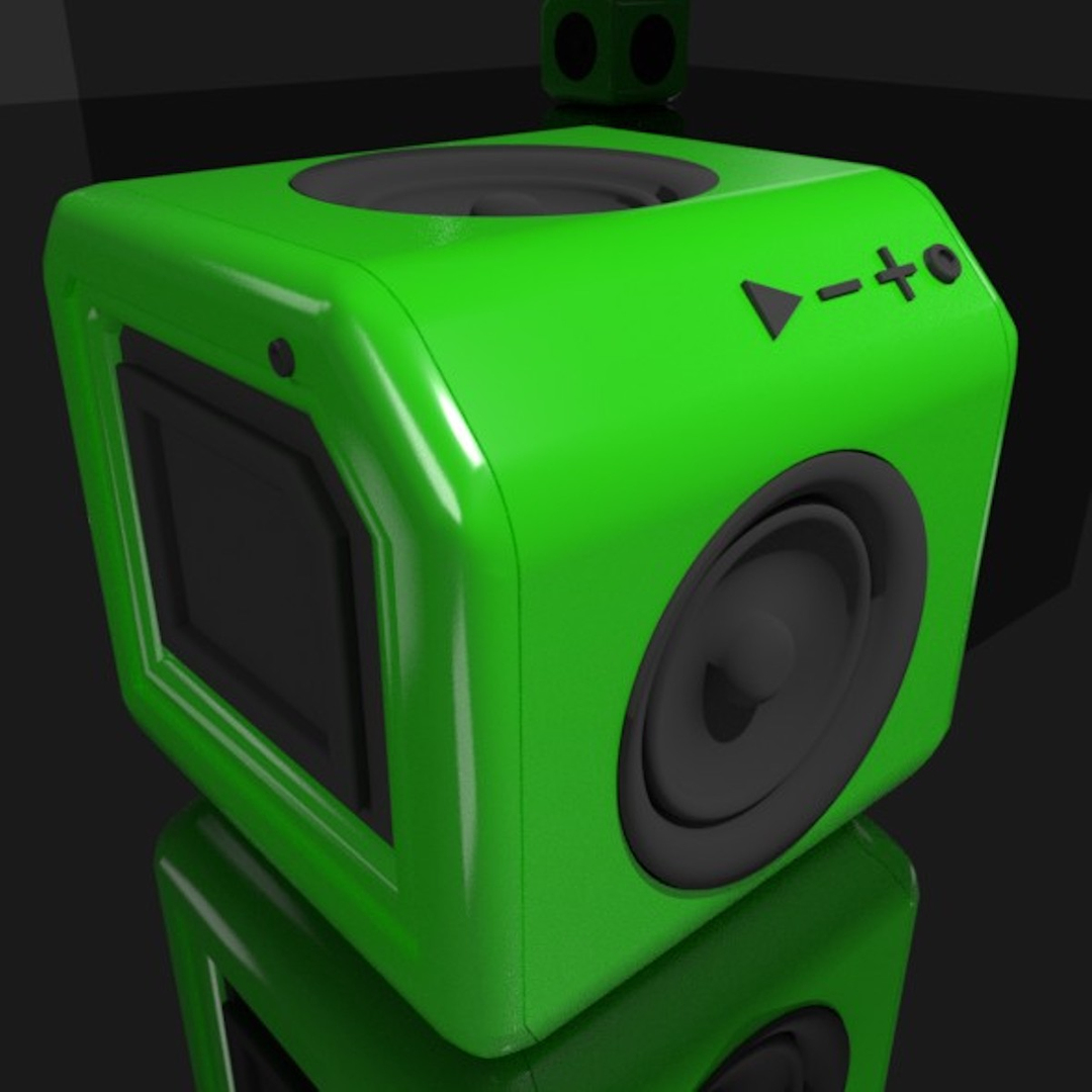 3D Music Cube Model | 1147055 | TurboSquid