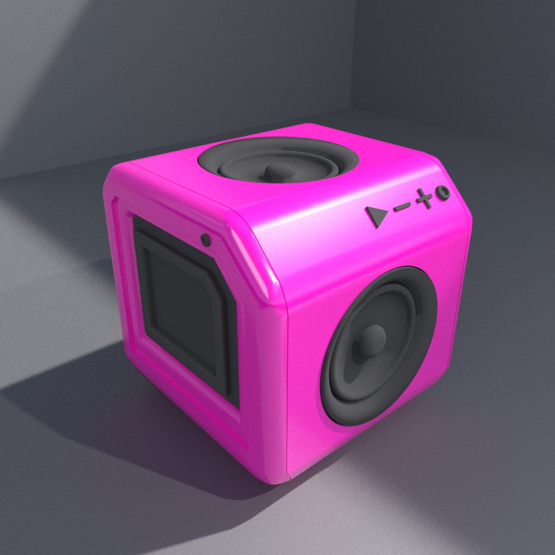 3D Music Cube Model | 1147055 | TurboSquid