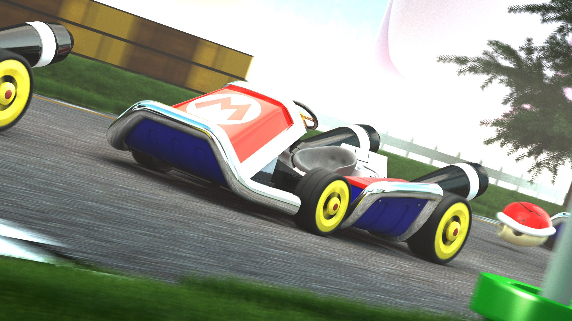 modèle 3D de Mario Kart Deluxe Circuit Véhicule spécial 8K - TurboSquid  1847611