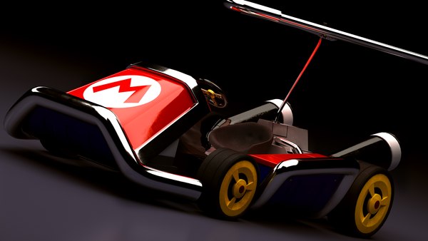 3d Mario Kart Models Turbosquid 2158