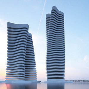 building office skyscraper 3D