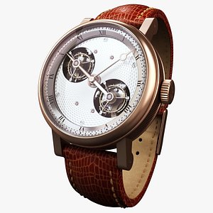 3d model breguet modeled watch