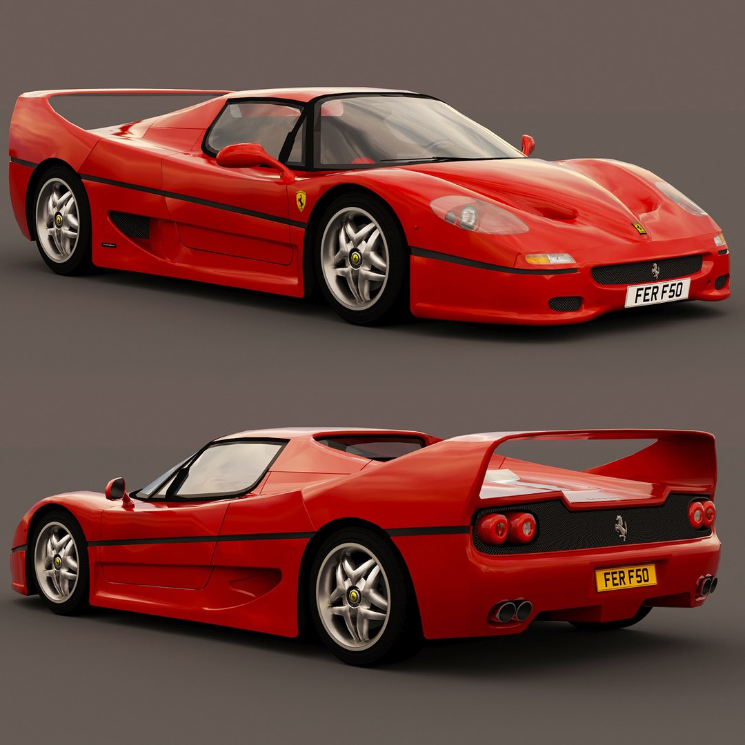 3D model ferrari f50 1995 - TurboSquid 2024212