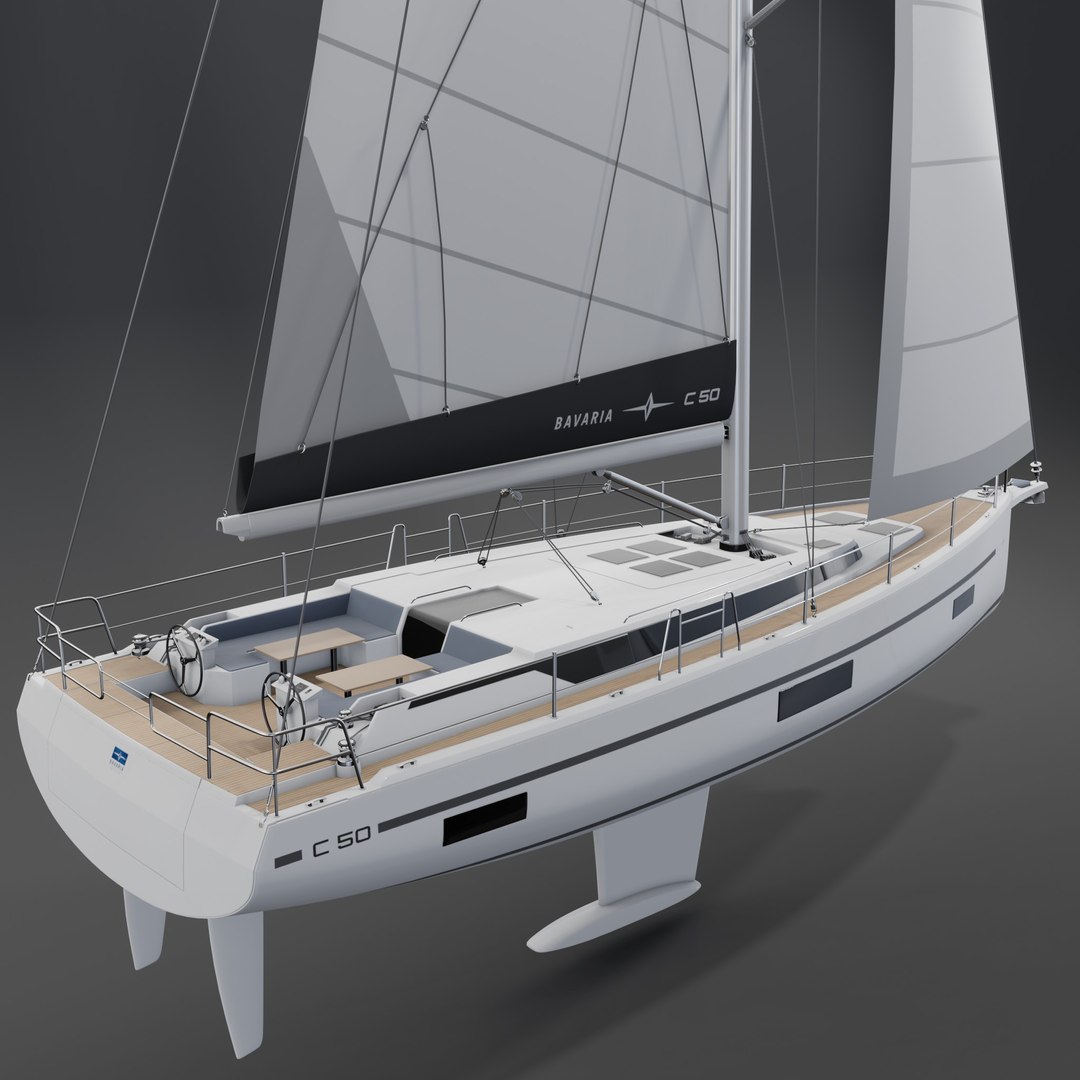 super yacht 3d model