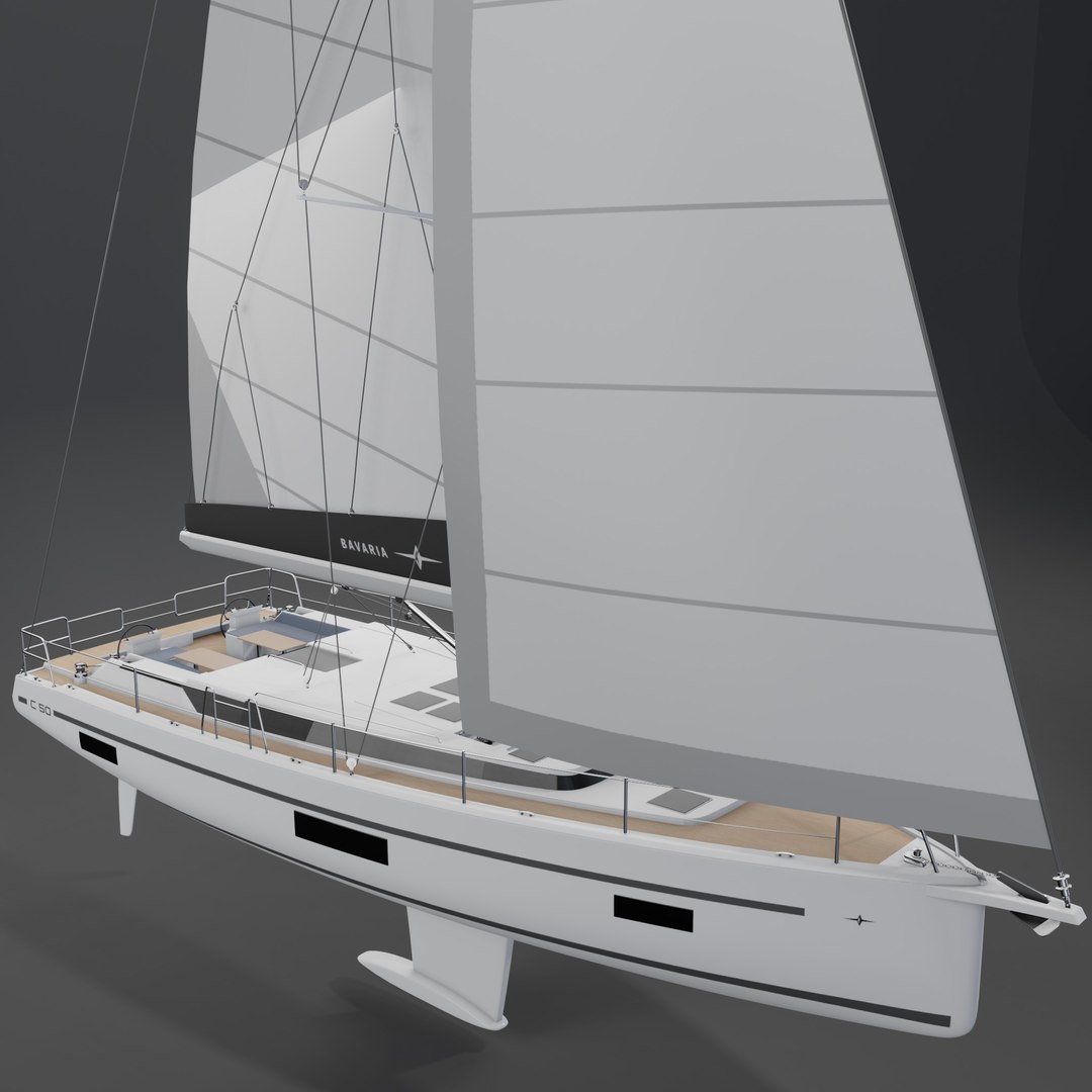 super yacht 3d model