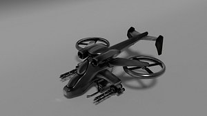 3D helicopter model