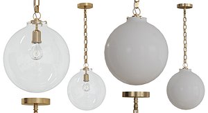 3D model Katie Globe Pendant
