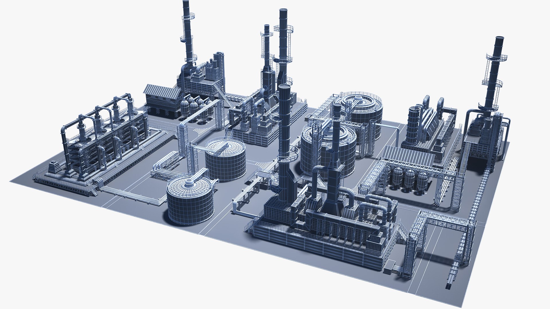 3D 4-Industrial Area Set -11 Model - TurboSquid 2037069