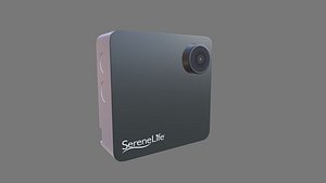 Serene Life Clip-on Wearable Camera 1080P 3D model