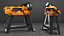 WEN 3970T Metal Cutting Band Saw with Stand Rigged