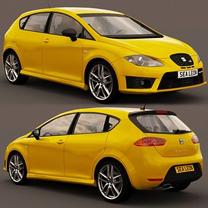 seat leon cupra r 2010 3D