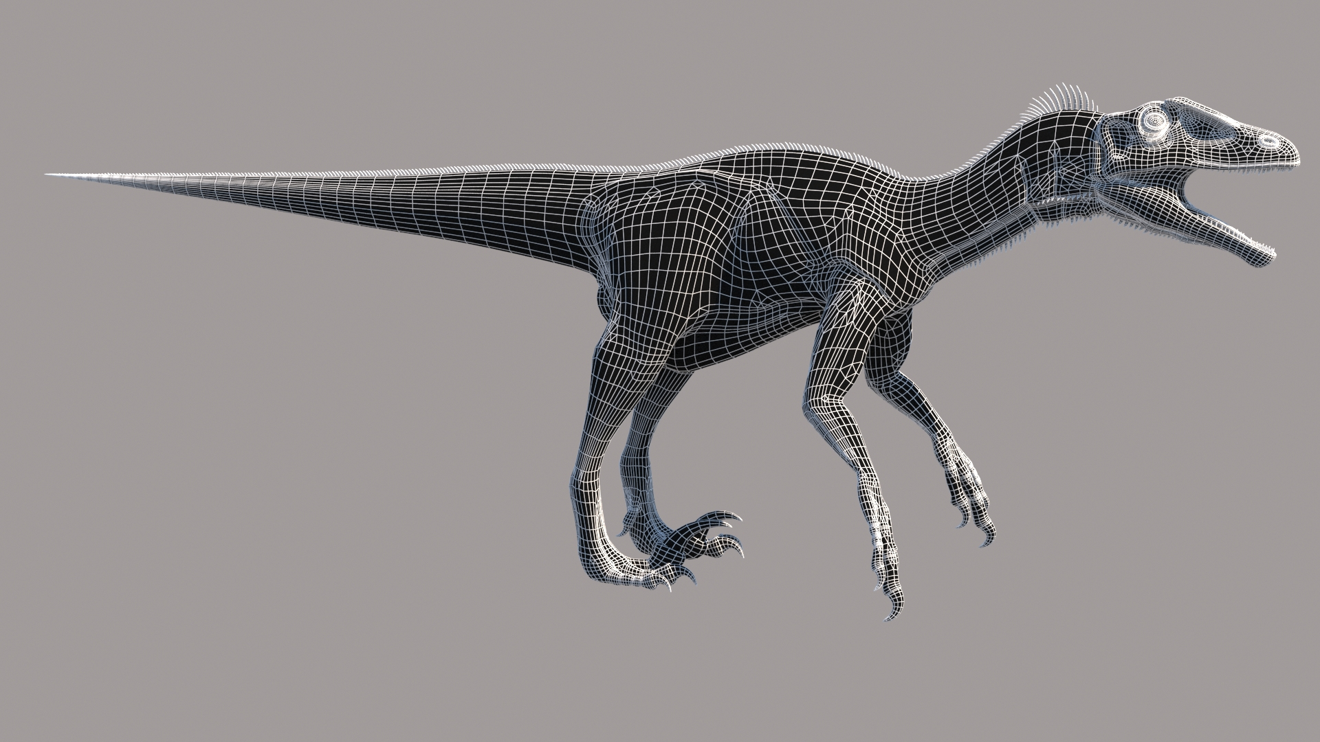 Utahraptor dinosaur 3D model TurboSquid 1697576
