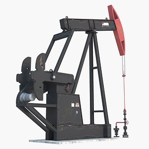 3D oil pump jack