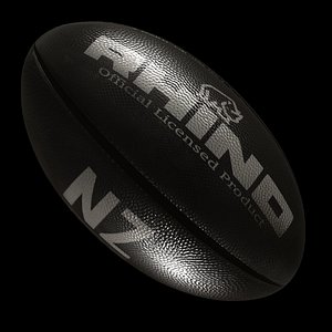 3D rugby ball new