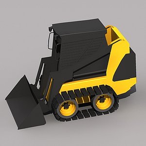 skid steer loader 3ds