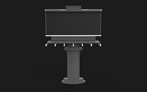 3D model Billboard 3D model